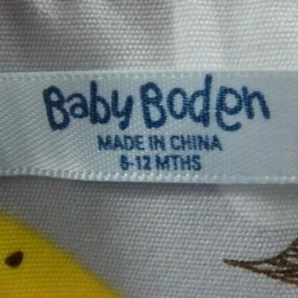 Baby Boden Fruit Print Sleeveless Dress